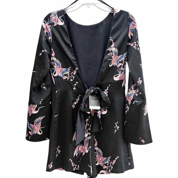 NWT Topshop Romper Sz 4 - Picture 4 of 5